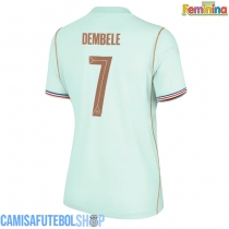 Camisa de time de futebol França Ousmane Dembele #7 Replicas 2º Equipamento Feminina Mundo 2026 Manga Curta